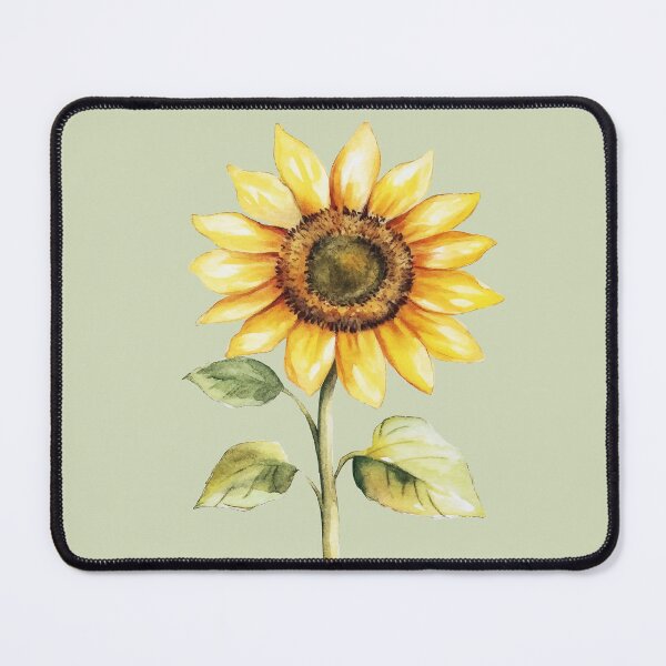 Item preview, Watercolor Sunflower designed and sold by Lichtisign.
