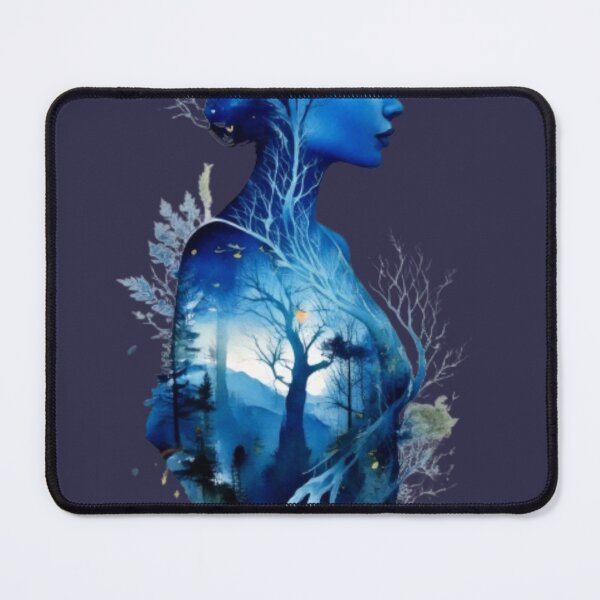 Item preview, Moonlit Goddess – Nature’s Whisper designed and sold by DehatiCanvas.
