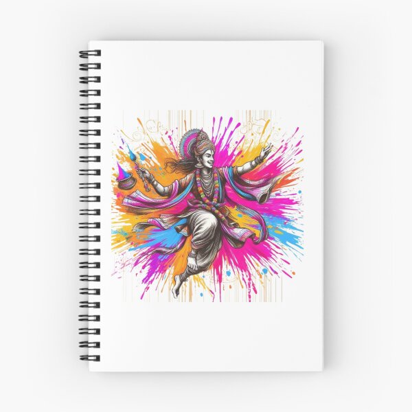Item preview, Holi Celebration with Lord Krishna designed and sold by artistmagicshop.
