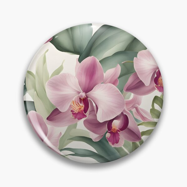 Item preview, Delicate pink orchids  designed and sold by Ponted.