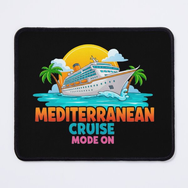Item preview, Mediterranean Cruise | Luxurious and Scenic Voyage Graphic designed and sold by Tw1nsAIArt.