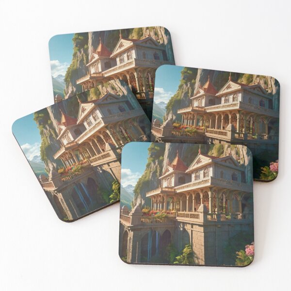 Item preview, Golden Sunlight on the Enchanted Palace Terrace designed and sold by BlareBlare.