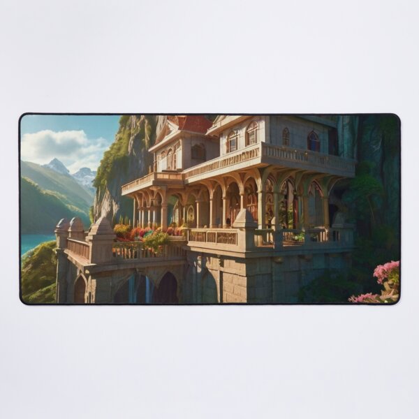 Artikelvorschau, Golden Sunlight on the Enchanted Palace Terrace entworfen und verkauft von BlareBlare.