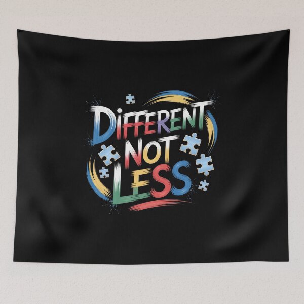 Item preview, Different, Not Less designed and sold by MagicWander.
