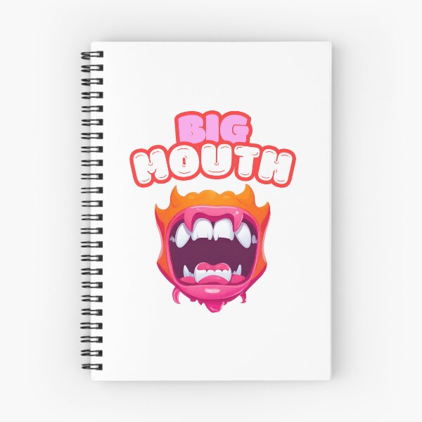 Item preview, Big Mouth - Cartoon Monster Mouth Slogan 1 designed and sold by Tom-Johnson.