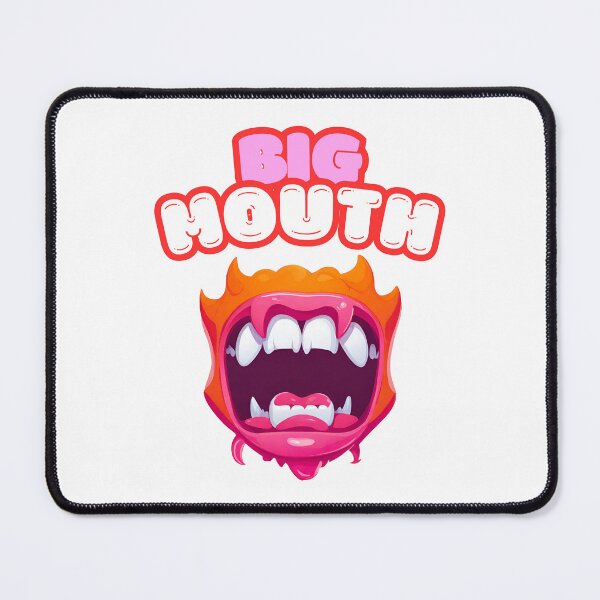 Item preview, Big Mouth - Cartoon Monster Mouth Slogan 1 designed and sold by Tom-Johnson.
