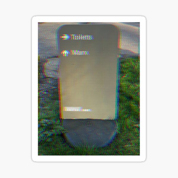 Vista previa del artículo con la obra «Primero la descarga, luego la revolución (Glitch Art)», diseñado y vendido por Proletariat Pitstop.