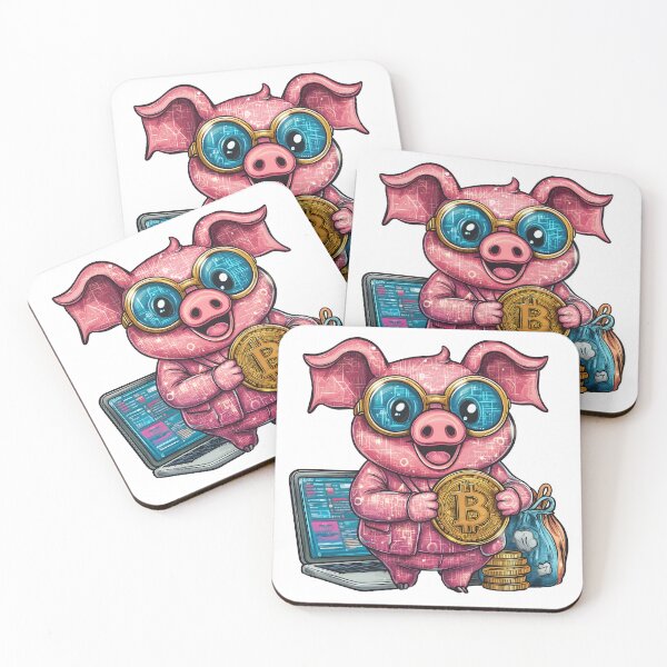 Item preview, Bitcoin Boss Pig – Crypto Millionaire Cyberpunk designed and sold by Chroma Myst.