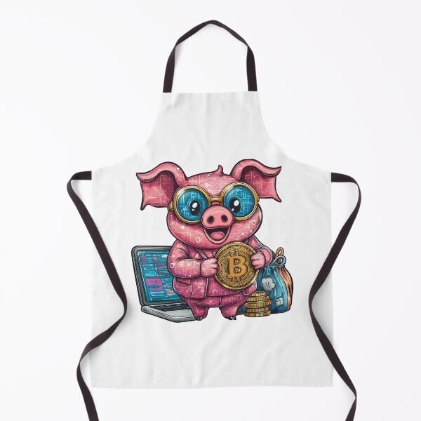 Item preview, Bitcoin Boss Pig – Crypto Millionaire Cyberpunk designed and sold by Chroma Myst.