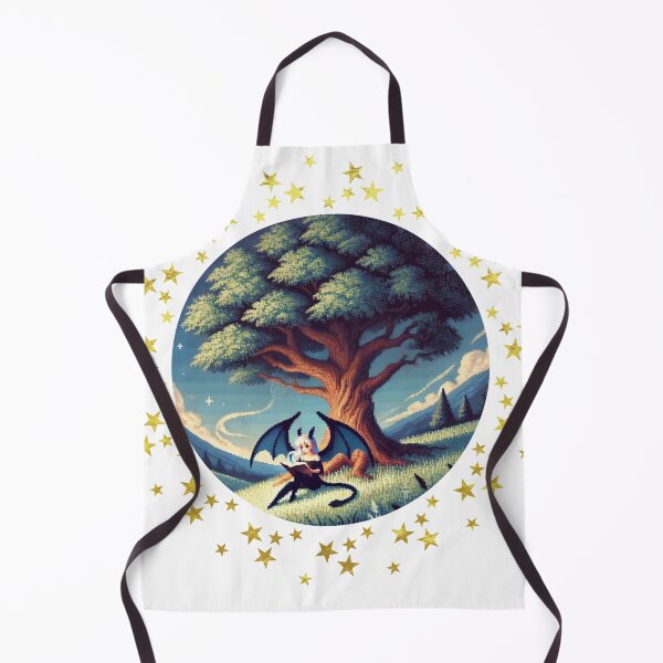 Item preview, Charming Succubus reading under a tree designed and sold by PixCthulhu.
