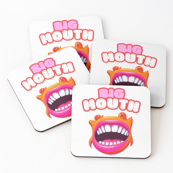 Item preview, Big Mouth - Cartoon Monster Mouth Slogan 2 designed and sold by Tom-Johnson.