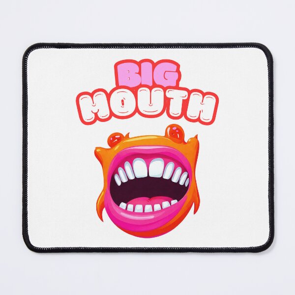 Item preview, Big Mouth - Cartoon Monster Mouth Slogan 2 designed and sold by Tom-Johnson.