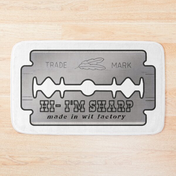 Item preview, Razor Blade Razor Hi, I'm sharp the quickness and intelligence of a person designed and sold by JanChryzostom.