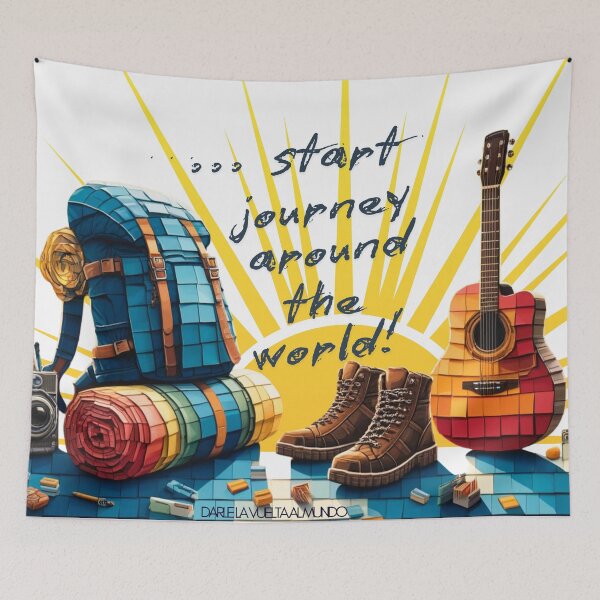 Item preview, Go around the world! Darle la vuelta al mundo. designed and sold by W-McSapa.