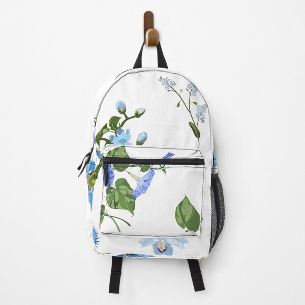 Vista previa del artículo con la obra «Conjunto de elementos de flores primaverales de peonía y gaeden azul.», diseñado y vendido por MatyKotiv.