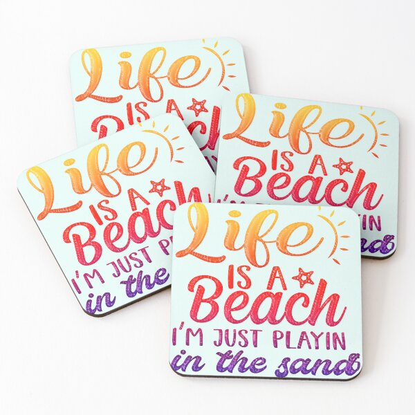 Item preview, Life is a Beach I'm Just Playing in the Sand designed and sold by CristalleLisa.