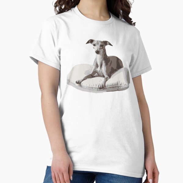 Item preview, Cozy Whippet on Pillow designed and sold by After De Moment.