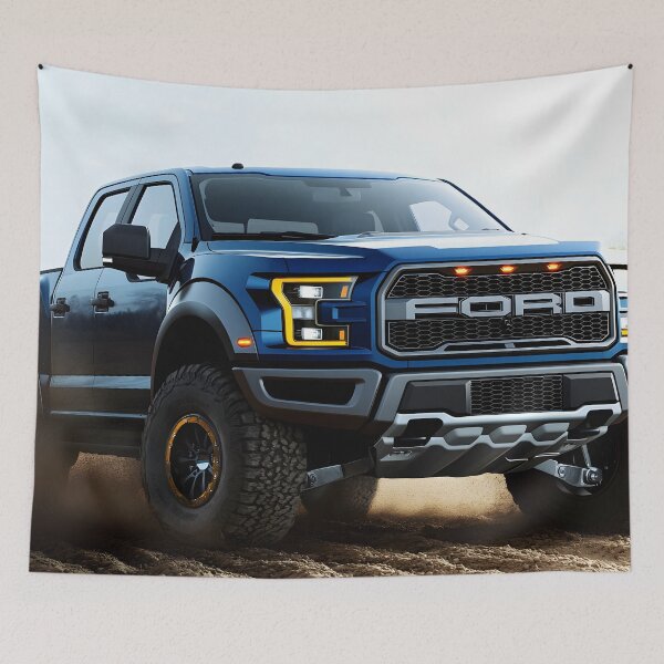 Item preview, Blue Ford Raptor F-150 – Power & Performance in Every Detail V designed and sold by AutoPopStudio.