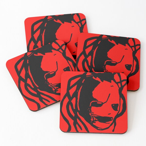 Item preview, Corey Taylor red  designed and sold by Chad's Fresh Art.