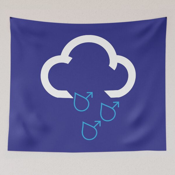 Item preview, Funny Raining Men designed and sold by eldram.