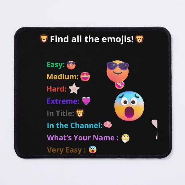 Item preview, Find all the emojis! designed and sold by WakeUpYourBrain.