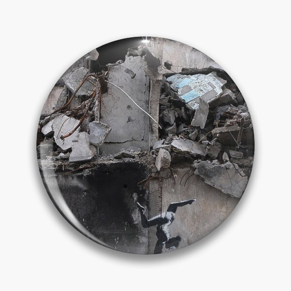 Item preview, Title: Banksy – The Gymnast (Ukraine) designed and sold by So Sorted Design.