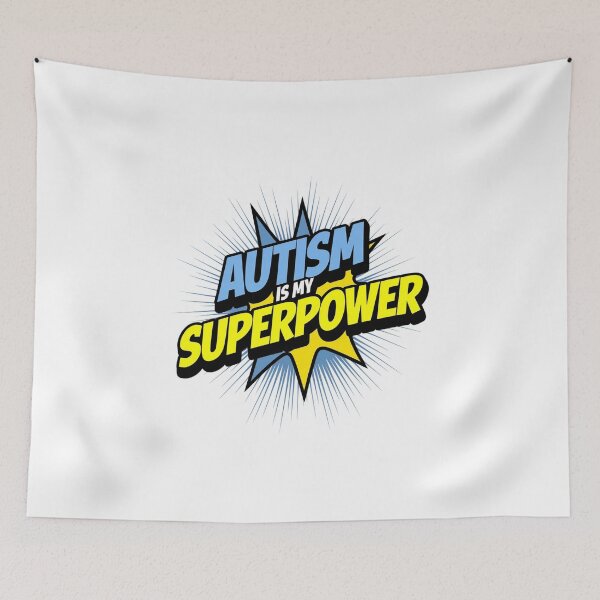 Item preview, Autism is My Superpower designed and sold by MagicWander.