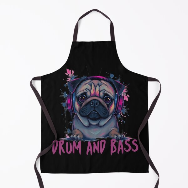 Item preview, DRUM AND BASS PUG designed and sold by DARKEDGEDNB.