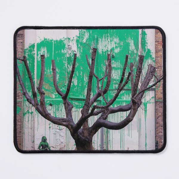 Item preview, Banksy Green Tree Grafti Artwork designed and sold by So Sorted Design.