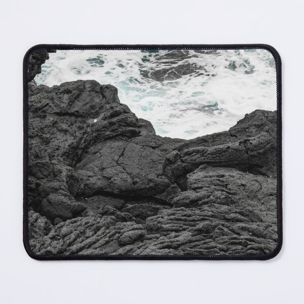 Item preview, Volcanic Lava and Ocean Waves – Dramatic Nature Art designed and sold by giulombardo.