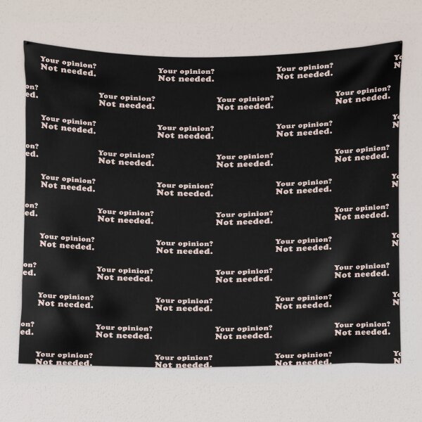 Item preview, Your Opinion? Not needed. designed and sold by jazzydevil.