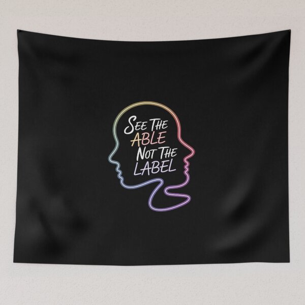 Item preview, See the Able, Not the Label designed and sold by MagicWander.