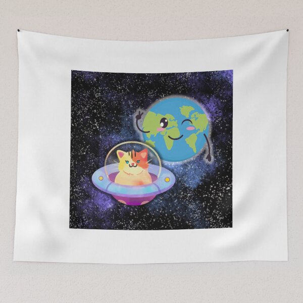Item preview, Space Cat designed and sold by RedCrane'sBubble.