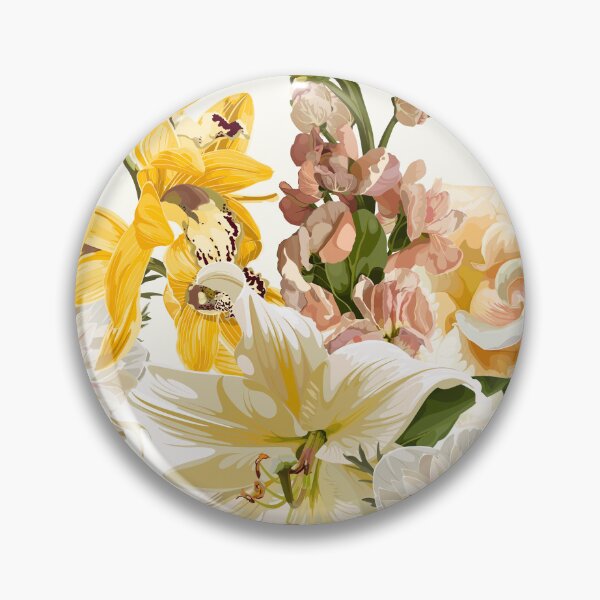 Item preview, Seamless Pattern. Garden flowers. Magical lily, rose, anemone flowers. designed and sold by MatyKotiv.