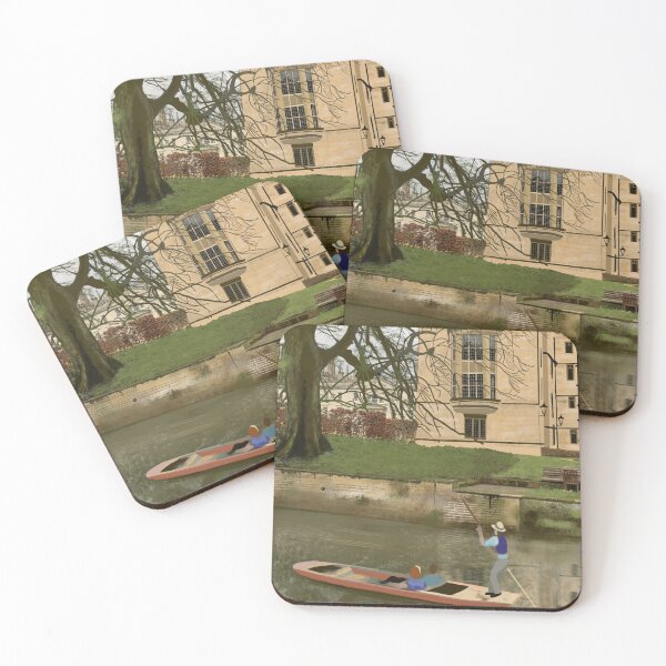 Item preview, Punting down the river in Cambridge designed and sold by mazarte.