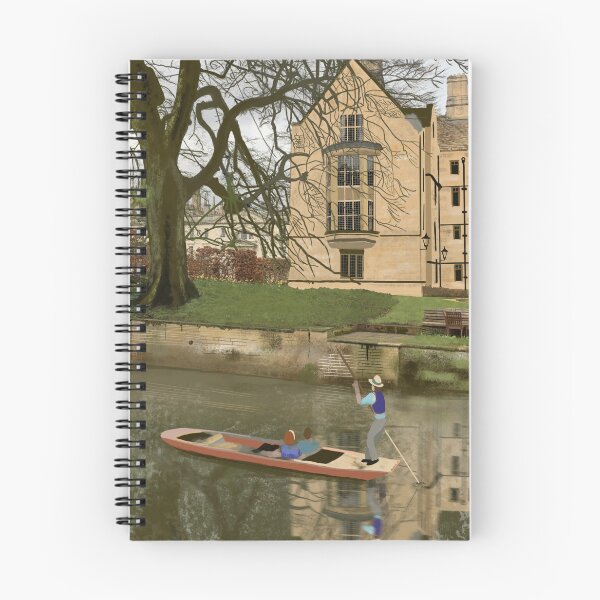 Item preview, Punting down the river in Cambridge designed and sold by mazarte.