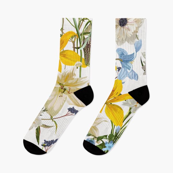 Item preview, Seamless Pattern. Garden flowers. Magical lily, daisy, anemone flowers.  designed and sold by MatyKotiv.