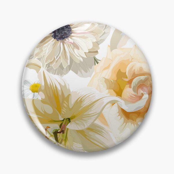 Item preview, Seamless Pattern. Garden flowers. Magical lily, rose, anemone, magnolia flowers. designed and sold by MatyKotiv.