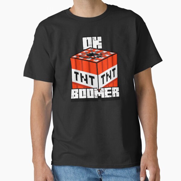 Item preview, Ok Boomer Minecraft TNT  designed and sold by Gamify Store.