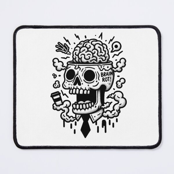 Item preview, Brain Rot Skull designed and sold by FunnehGacha.