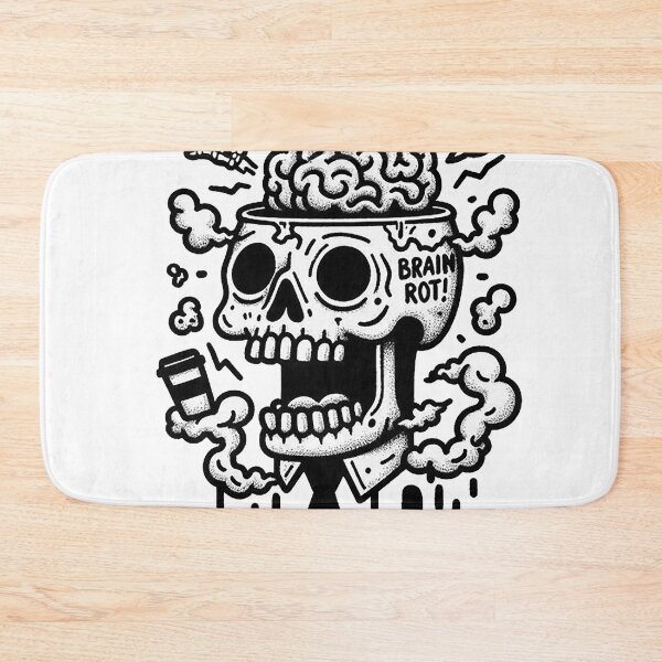 Item preview, Brain Rot Skull designed and sold by FunnehGacha.
