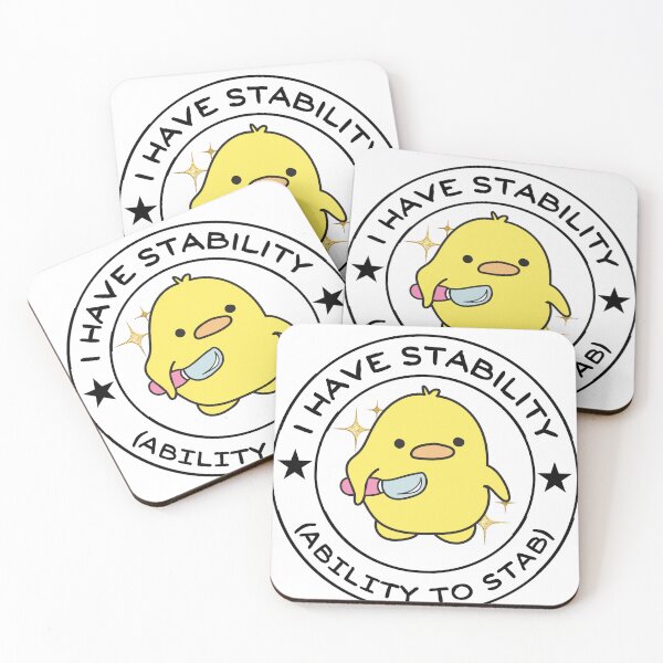 Item preview,  I have stability ability to stab funny duck designed and sold by MilkyForest.
