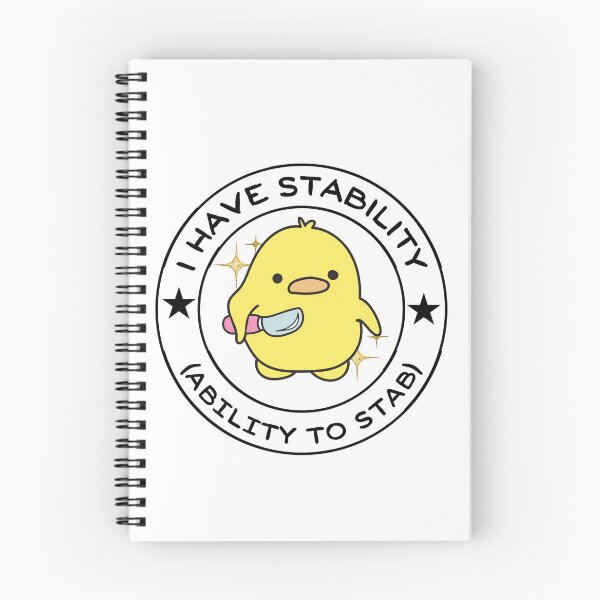 Item preview,  I have stability ability to stab funny duck designed and sold by MilkyForest.
