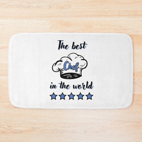 Item preview, The Best Chef in the World - english version blue designed and sold by kstheladesigns.