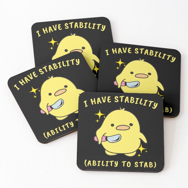 Item preview, I have stability ability to stab funny duck designed and sold by MilkyForest.