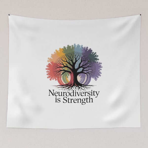 Item preview, Neurodiversity is Strength designed and sold by MagicWander.