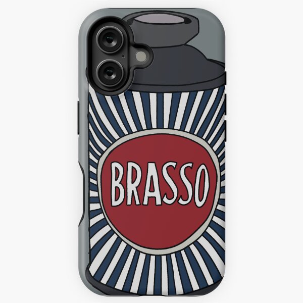 Item preview, Brasso – Minimalist Bold Digital Art Design designed and sold by TillyFlopButterCup.
