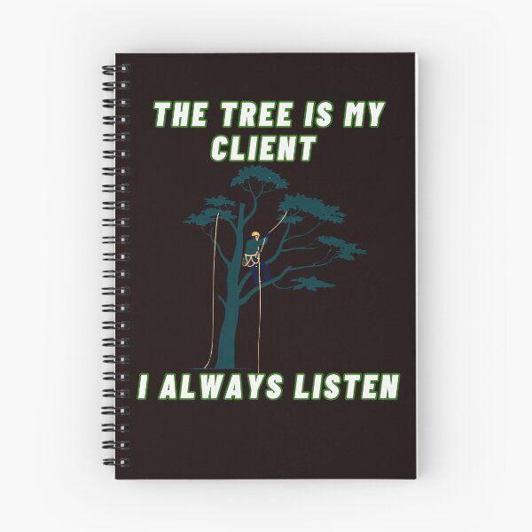 Item preview, THE TREE IS MY CLIENT I ALWAYS LISTEN designed and sold by FrameFlow.