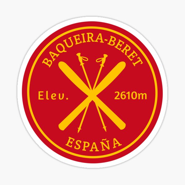 Item preview, Baqueira-Beret Spain Ski designed and sold by TravelsOfJamie.