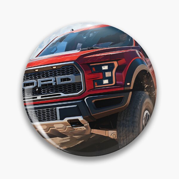 Item preview, Red Ford Raptor F-150 – Bold, Powerful, Unstoppable II designed and sold by AutoPopStudio.